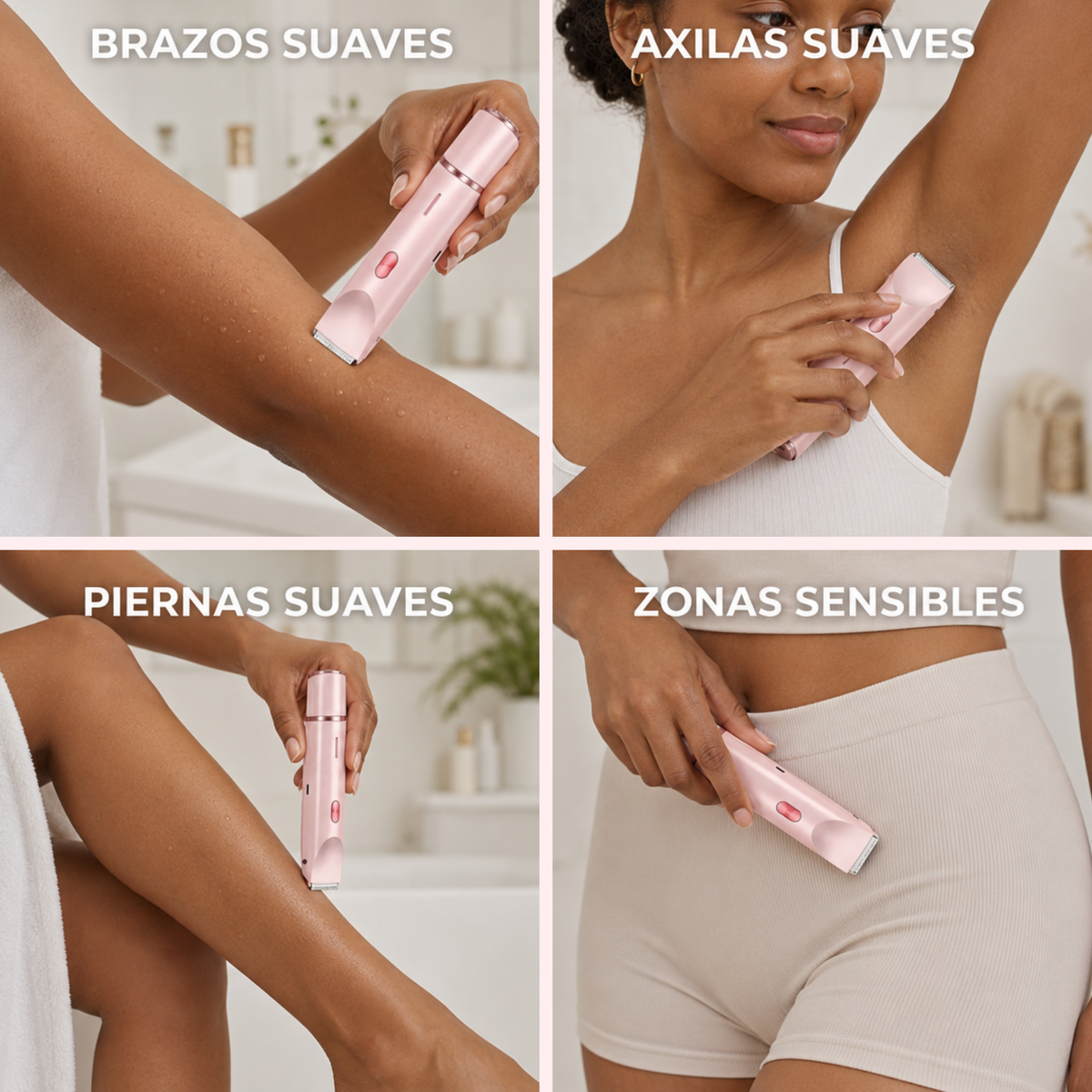 Solania™ Rasuradora 2 en 1 Rostro y Cuerpo